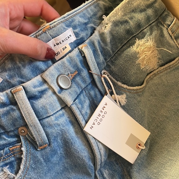 NWT Good American Good Classic Jeans size 00 / 24 - Picture 6 of 7